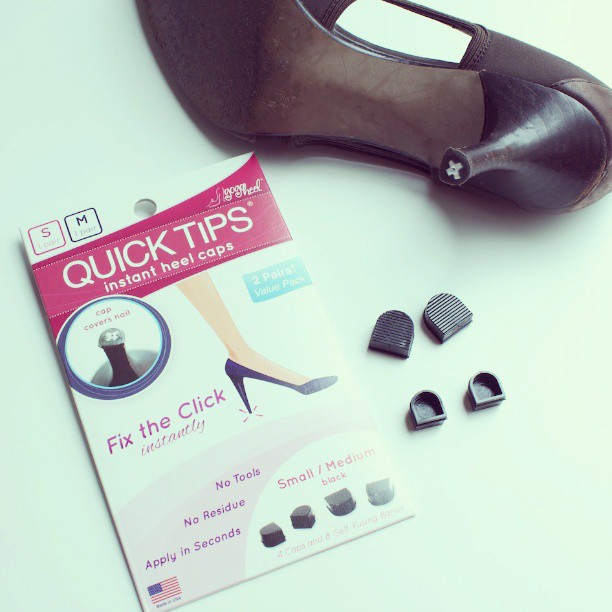 GoGo Heel Cap is instant shoe repair kit for high heels