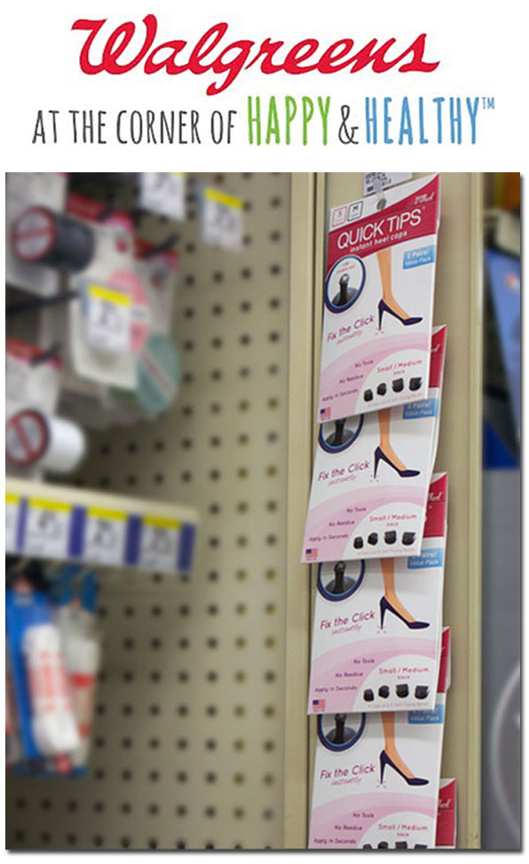 GoGo Heel Caps at Walgreens on Gough Street