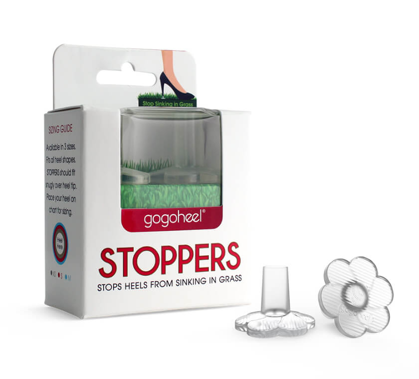 GoGo Heel Stoppers packaging
